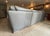 Quality grey leather sectional sofa from Century Furniture. Deluxe, comfortable cushions provide just enough support and...
