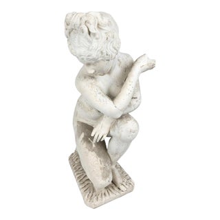 Mid 20th Century Classical Carved Sculpture of the "Crouching Venus" For Sale