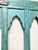 Gate Triple Arched With Spires Blue For Sale - Image 13 of 13
