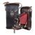 Large Antique Kodak No. 2c Folding Pocket Camera With Original Leather Case C.1914 For Sale
