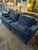Royal Blue Kravet Track Arm Tuxedo Sofa For Sale - Image 8 of 15