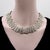 Metal Vintage Sterling Silver Taxco Wide-Link Collar Necklace For Sale - Image 7 of 9