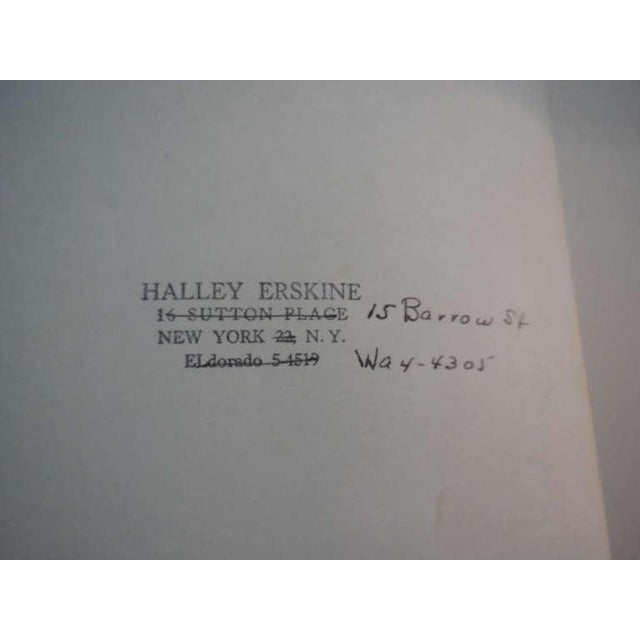 Modern Halley Erskine, Vintage print Wolfgang Roth playing musical instrument, Mandolin For Sale - Image 3 of 3