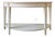 Ethan Allen Gustavian Swedish Demilune Console Table For Sale