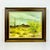 1970s Vintage Southwestern Impressionist Saguaro Landscape Folk Art Original Oil Painting, Artist Signed For Sale - Image 4 of 13