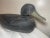 Black Vintage 69 Tuckerton Carved Wood Folk Art Hollow Body Black Duck Decoy Sculpture For Sale - Image 8 of 12