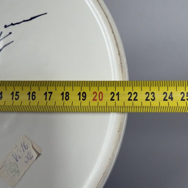 Artistic Ceramic Vase in Geometric Design For Sale - Image 12 of 14