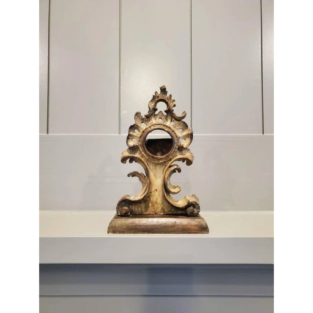 18th Century Italian Carved Monstrance Reliquary Tabernacle For Sale - Image 11 of 11