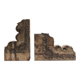 Brackets Corbels Vintage Architectural Pair For Sale