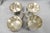 Vintage Modern Regency Style Silver Plated Pedestal Punch Bowl W 12 Hanging Cups For Sale - Image 9 of 18