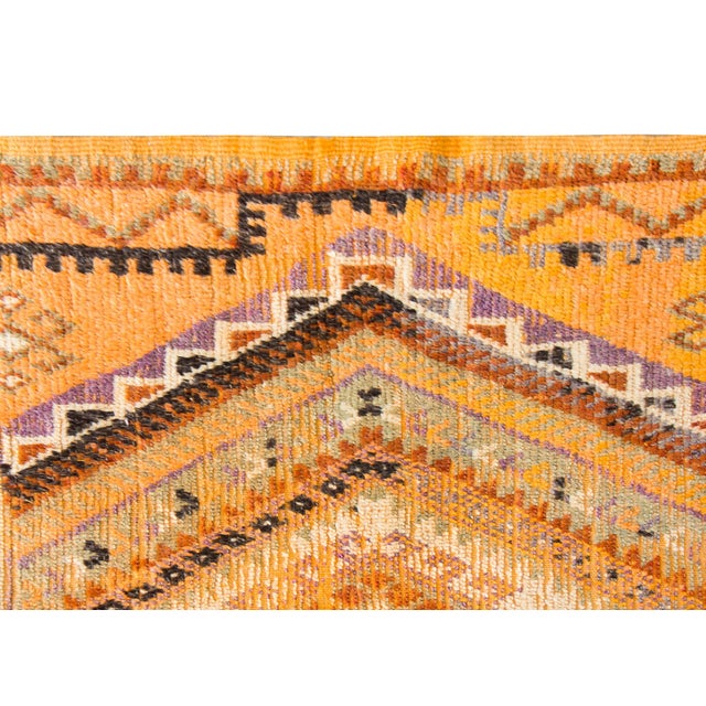 Mid 20th Century Vintage Mid-20th Century Moroccan Rug For Sale - Image 5 of 14
