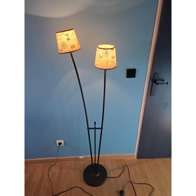 Two-Light Floor Lamp, 1950 For Sale - Image 11 of 18
