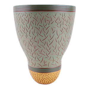 Emily Rossheim Vintage Large Terracotta Ceramic Vase Sculpture