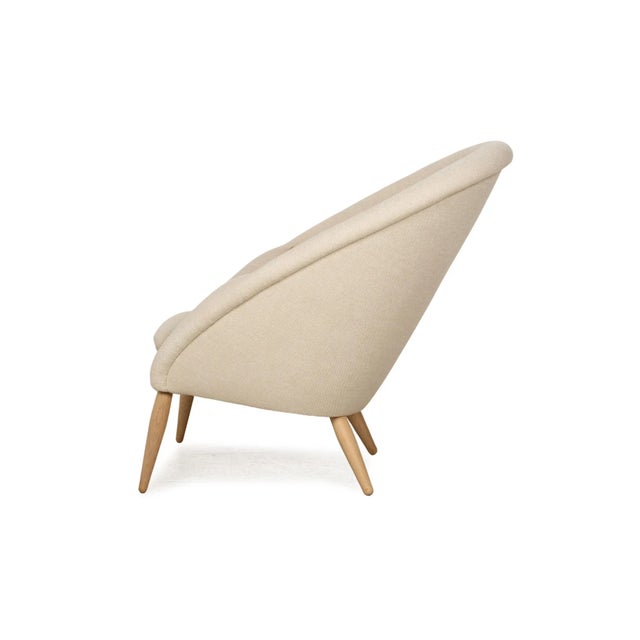 Oda Armchair in Beige Fabric from Audo For Sale - Image 9 of 10