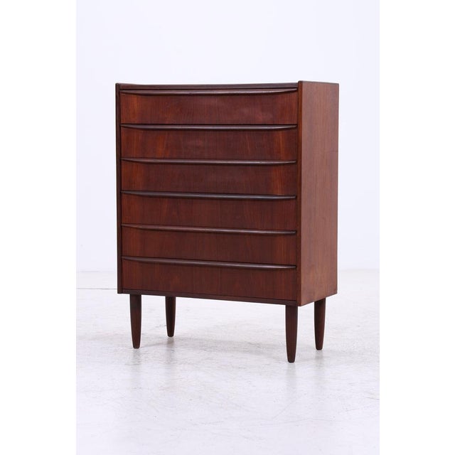 Vintage Teak Chest of Drawers, 1960s For Sale - Image 4 of 12