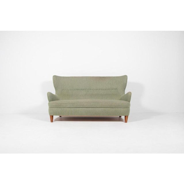 Swedish Wing Sofa from Carl-Axel Acking For Sale - Image 14 of 15