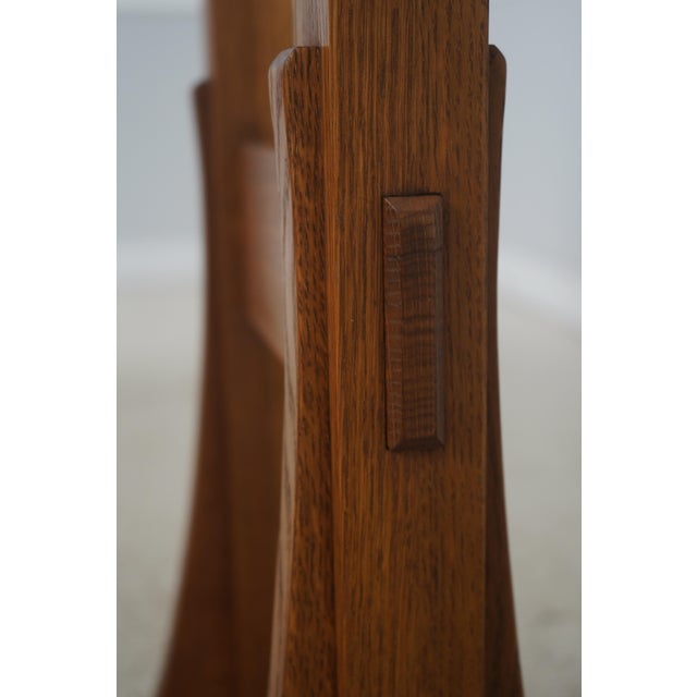 2000 - 2009 Stickley Mission Oak Coat Rack Hall Tree For Sale - Image 5 of 9