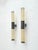 Wall Sconces in Metal and Murano Glass, 1980, Set of 2 For Sale - Image 13 of 13