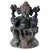 A finely cast statue of Ganesh from late 19th century collected in Kandy, Sri Lanka. The semi-elephant semi-human deity is...