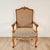Pair of 19th Century Italian Carved Wooden Chairs in Transitional Style For Sale - Image 4 of 10