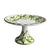 Cream 1960s Mottahedeh Ceramic Daisy Pedestal Cake Stand For Sale - Image 8 of 15