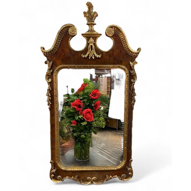 Vintage Decorative Craft Florentia Chippendale Mirror For Sale - Image 11 of 11