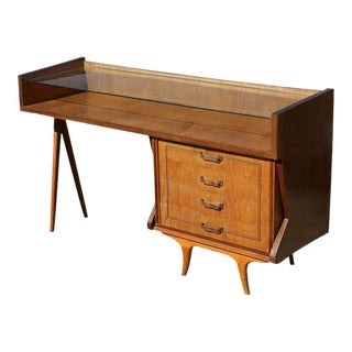 Modern Italian Wooden Display Cabinet For Sale