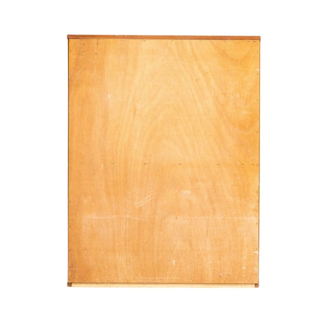 1970s Mid-Century Modern Teak and Elm Chest-Of-Drawers, Danish, Dated 1971 For Sale - Image 5 of 9