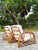 Coastal Vintage Coastal Ficks Reed Rattan Lounge Chairs - A Pair For Sale - Image 3 of 12