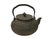 Vintage Rustic Mixed Iron Relief Cranes Motif Teapot Shape Display Art For Sale - Image 9 of 11