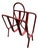Magazine Rack by Jacques Adnet, 1950s For Sale