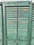 Antique American Green Farmhouse Shutter 19th C Architectural Salvage- Set of 3 For Sale - Image 9 of 9