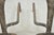 Antique French Art Nouveau Hand Hammered Wrought Iron & Bronze Andirons - A Pair For Sale - Image 9 of 15