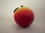 1980s Vintage Murano Style Hand- Blown Glass Art Glass Peach For Sale - Image 5 of 5