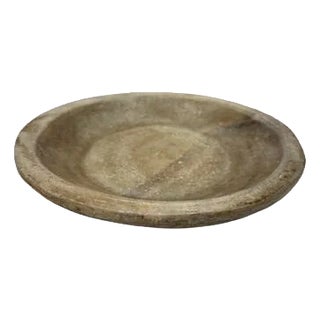 Vintage Stone Plate For Sale