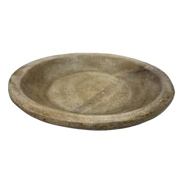 Vintage Stone Plate For Sale