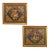 French Painted Tole Panels - A Pair For Sale
