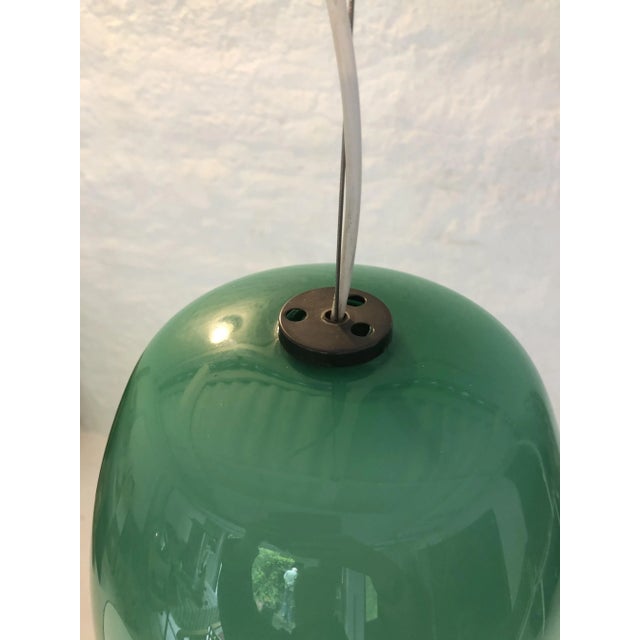 Glass Pendant Lamp attributed to Vistosi For Sale - Image 4 of 6