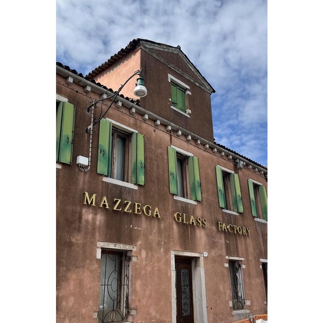 Italian Amber Murano Glass Wall Sconce from Mazzega, 1970s For Sale - Image 11 of 12