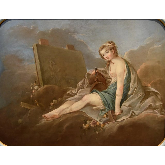 Pierre Charles Trémolières, Mythological Allegory, 1730, Oil on Canvas For Sale - Image 8 of 12