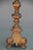 French Baroque Style Gilt Bronze Candlestick Lamp For Sale - Image 4 of 6