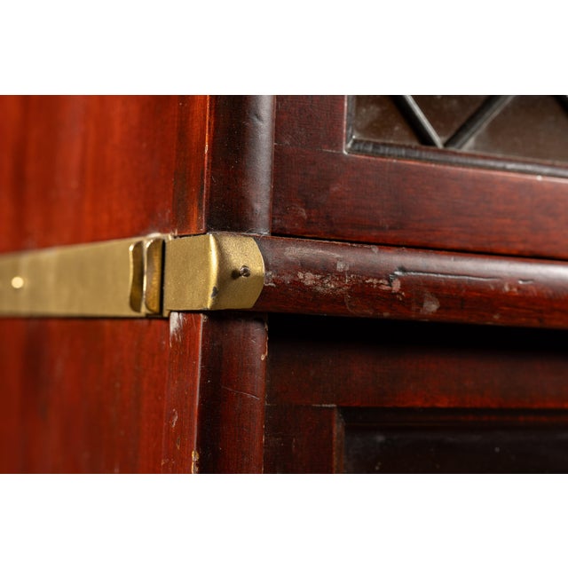 Early 20th Century Imitation Mahogany Two-Section Barrister Case by Globe-Wernicke For Sale - Image 13 of 13