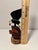 1962 Vintage Eagle and Bear Hand Carved Wooden Totem Pole 6.5" For Sale In Los Angeles - Image 6 of 7