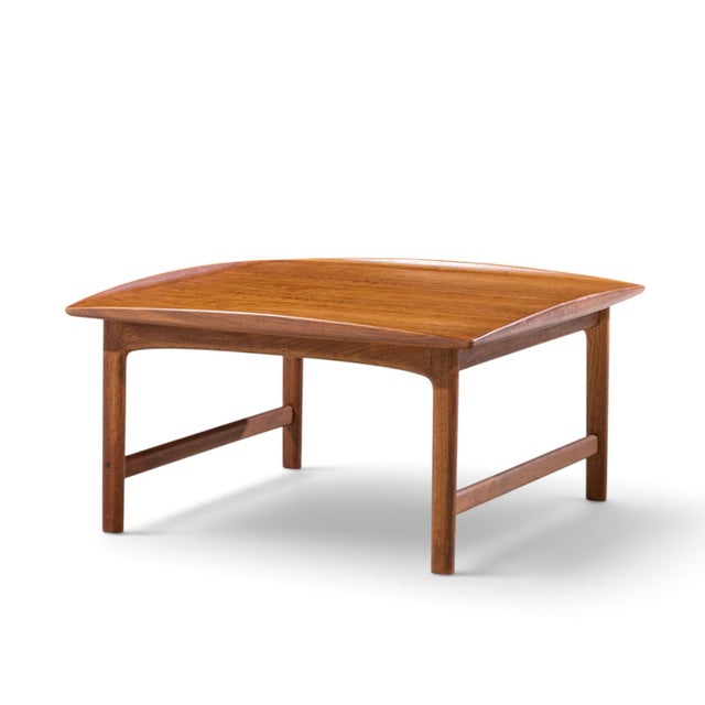 Folke Ohlsson for Dux Mid Century Swedish Teak Side End Tables - Pair For Sale - Image 9 of 12
