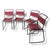 Tubular Metal Dining Chairs, 1960s, Set of 4 For Sale - Image 6 of 9