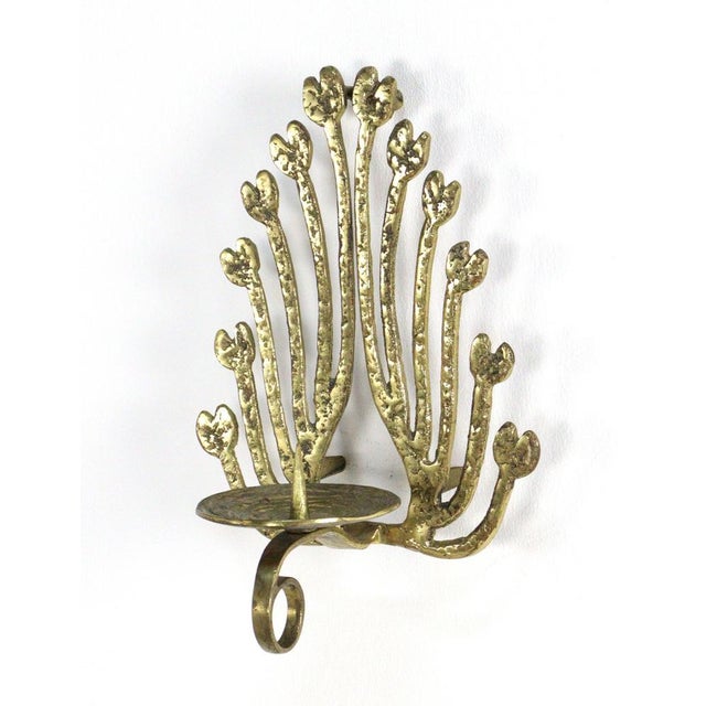 Brass Wall Sconce For Sale - Image 13 of 14