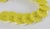 Plastic Angela Caputi Banana and Citrus Textured Resin Necklace For Sale - Image 7 of 15