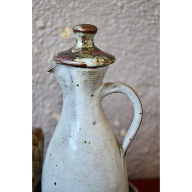 Chantal and Thierry Robert Ceramic Set, 1960s, Set of 3 For Sale - Image 9 of 17