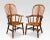 19th Century Yew Wood Windsor Armchairs, Set of 6 For Sale - Image 6 of 8