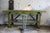 Antique Industrial Oak and Cast Iron Workbench with Drawers, France, 1900s For Sale - Image 6 of 9